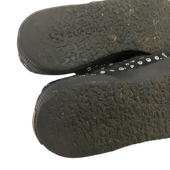 Superga x 10 Corso Como S009J40 Canvas Contrasting Circle Print Black 39 EU - Picture 11 of 11